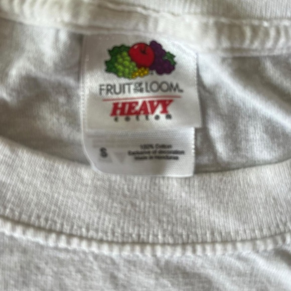 White vintage 90s homegrown tee with a bold graphic #grunge #muhrica - Picture 6 of 6